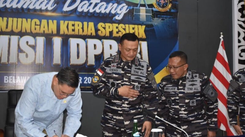 Komisi I DPR RI Kunjungi Kodaeral I, Bahas Penguatan Pertahanan Laut di Sumut