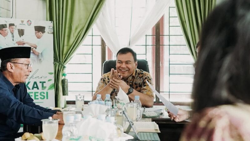 Bupati Deli Serdang Dorong Baznas Deli Serdang Manfaatkan Zakat untuk Masyarakat Desil Rendah