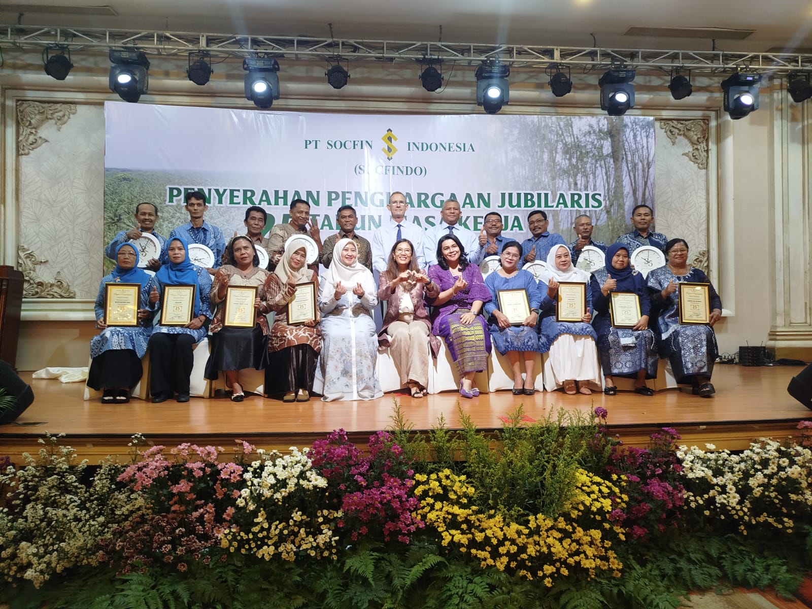 1151 Karyawan PT Socfindo Terima Penghargaan Jubilaris 2026