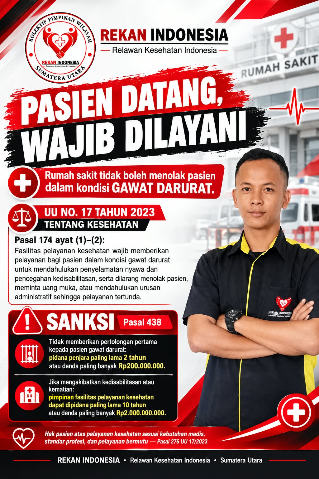 REKAN Indonesia Sumut Desak Investigasi Dugaan Pengabaian Pasien di RSUD Rantauprapat