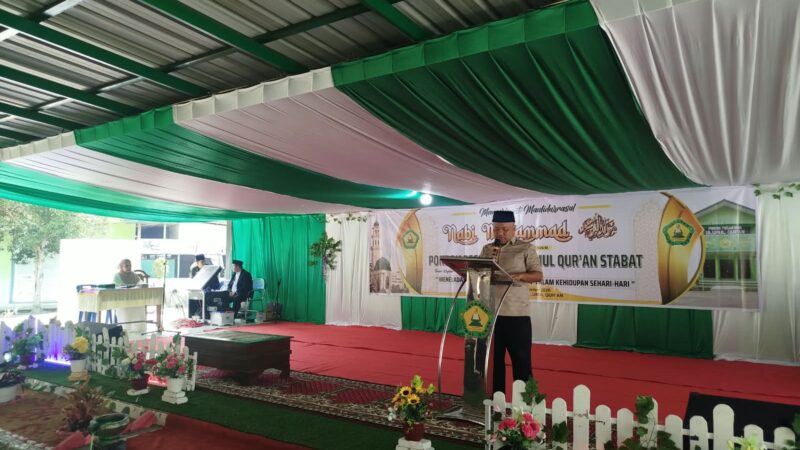 Peringatan Maulid di Pesantren Ulumul Qur’an, Sugiat Ajak Teladani Perjuangan Rasulullah