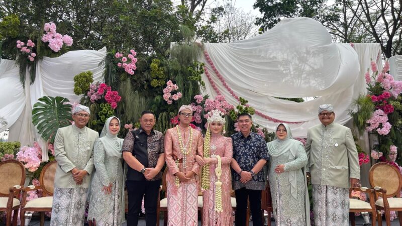 Muhammad Dahnil Ginting Sampaikan Ucapan Selamat atas Pernikahan Hanif dan Mazaya Anak Dari Prof Isa Rektor Panca Budi
