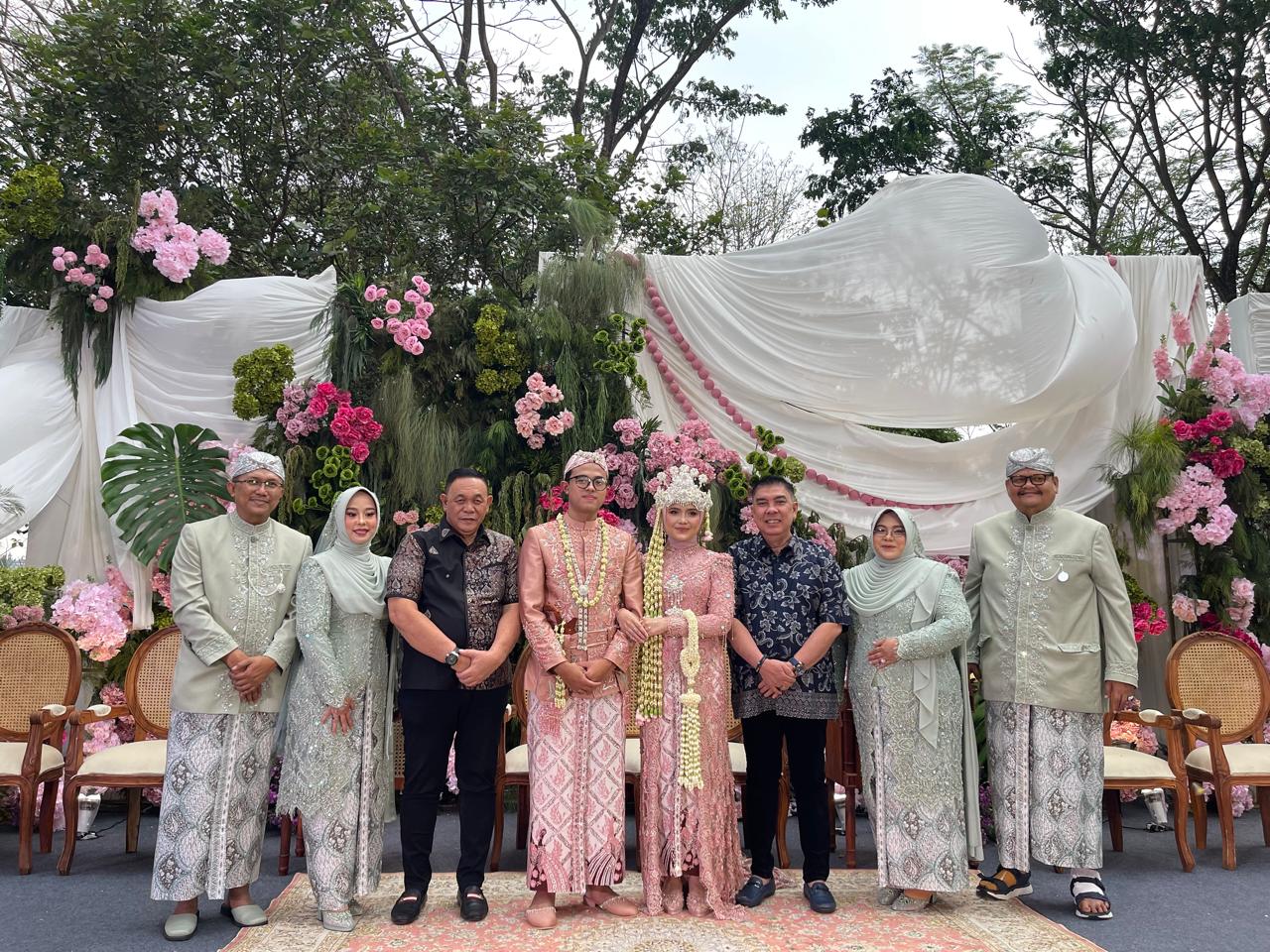 Muhammad Dahnil Ginting Sampaikan Ucapan Selamat atas Pernikahan Hanif dan Mazaya Anak Dari Prof Isa Rektor Panca Budi