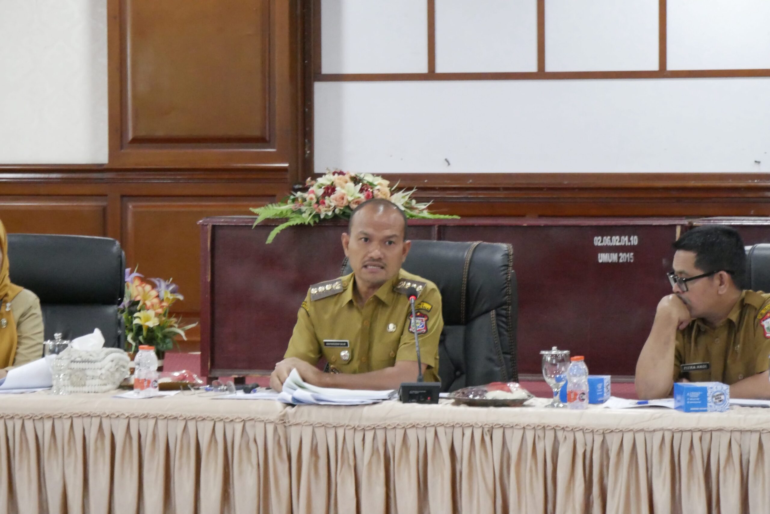 Pimpin Rakorpem Realisasi Anggaran Wali Kota MahyaruddinSalim, Dorong OPD Percepat Serapan dan Genjot PAD