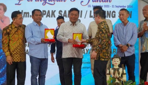 Hadiri Launching PAUD dan SD Sinar Cahaya Keluarga, Lom Lom Suwondo Dorong Pendidikan Terus Berkembang