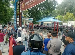 Aliansi Kelompok Tani Demo Kantor PT. BSP Tbk Kisaran