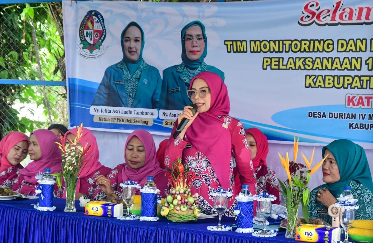 TP PKK Deli Serdang Monitoring Kategori Bangga Kencana, Kesehatan dan PHBS di STM Hulu