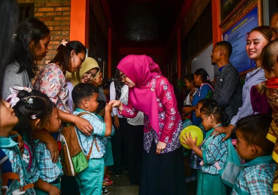 TP PKK Deli Serdang Edukasi 7 Kebiasaan Anak Indonesia Hebat di PAUD Santa Katarina