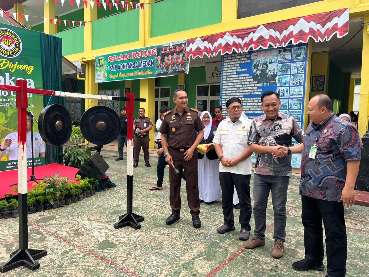 Kajari Medan Resmikan Dojang Adhyaksa 