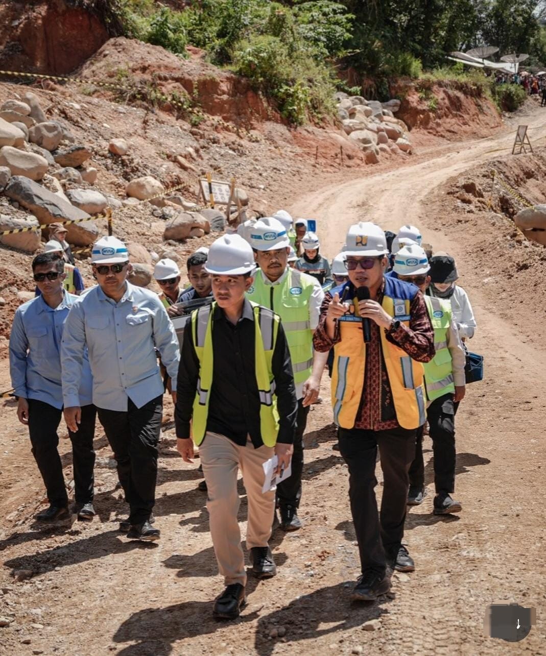 Wapres Gibran Perintahkan Proyek Pengendali Banjir dan Sabo Dam Hutanabolon Dikebut
