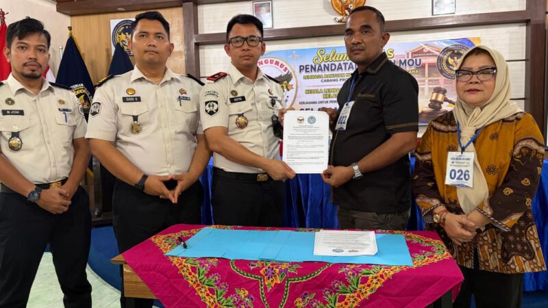 Tingkatkan Akses Keadilan, LBH Garuda Kencana Indonesia Sumut Jalin MoU dan Gelar Sosialisasi Hukum di Lapas Tanjung Balai