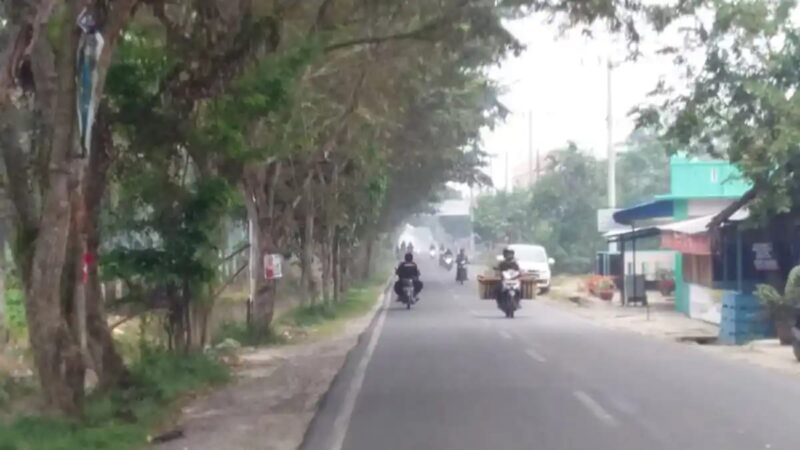 Asap Karhutla Masuki Sumut, Kabut Tipis Terpantau di Kisaran Asahan