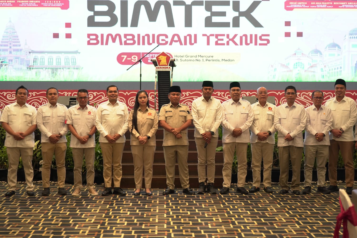 Gerindra Sumut Tegaskan Dukungan untuk Prabowo, Siap Kawal Asta Cita untuk Kemakmuran Rakyat