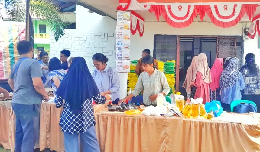 55 Ton Beras SPHP Disalurkan Lewat Gerakan Pangan Murah Simalungun