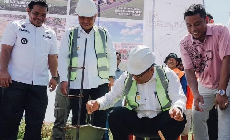 RSUD Hamparan Perak Dibangun, Bupati Deli Serdang : “Akses Kesehatan Warga Makin Dekat”