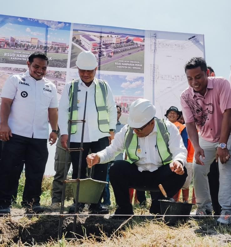 RSUD Hamparan Perak Dibangun, Bupati Deli Serdang : “Akses Kesehatan Warga Makin Dekat”
