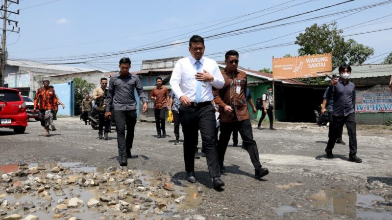 Gubsu Sebut Pengerjaan Jalan Veteran Akan Bertahap