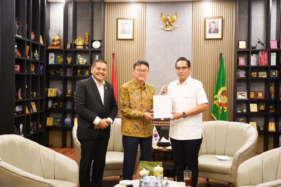 Wali Kota Medan Tawarkan Kopi Sumatra hingga Kolaborasi Bidang Medis ke Korsel