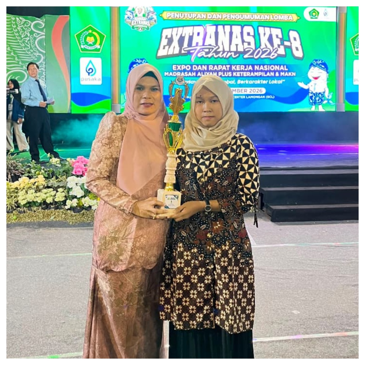 Ukir Prestasi Nasional, Murid MAN 2 Labura Raih Juara 1 Desain Grafis EXTRANAS ke-8