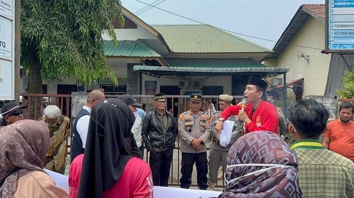 12 Kepling Dicopot di Binjai Timur, LMND Demo Pertanyakan Prosedur Pemberhentian