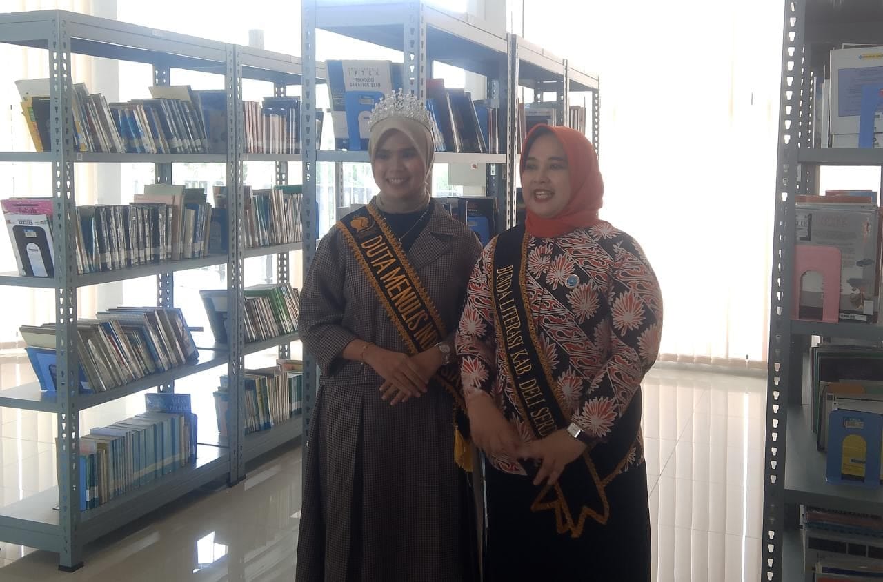 Bunda Literasi Deli Serdang Talk Show Literasi di Dinas Perpustakaan dan Arsip Deli Serdang