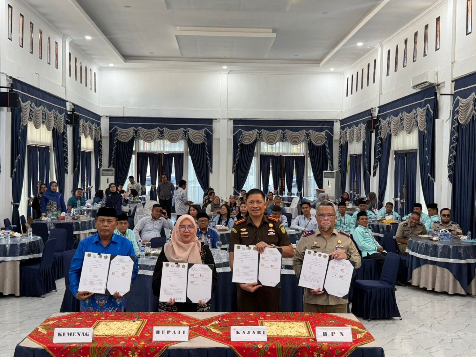 Kantor Pertanahan Labuhanbatu Percepat Pensertipikatan Tanah Wakaf