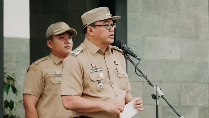 Pimpin Apel, Bupati Deli Serdang Ajak Doakan ASN Pemkab Jayawijaya yang Gugur oleh KKB