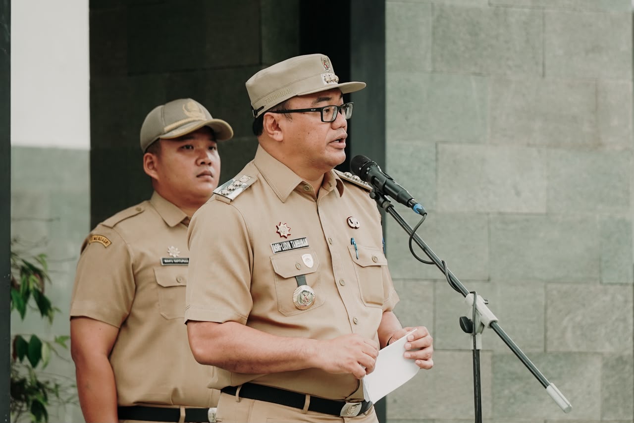 Pimpin Apel, Bupati Deli Serdang Ajak Doakan ASN Pemkab Jayawijaya yang Gugur oleh KKB