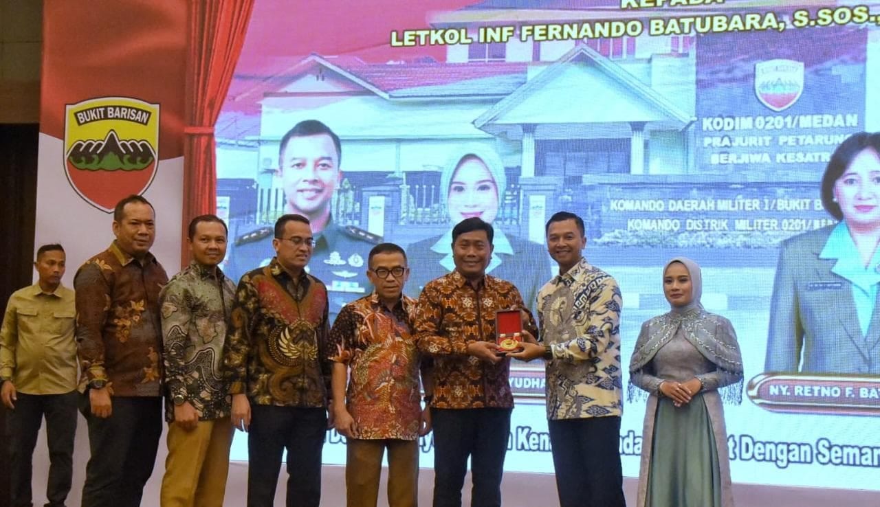 Lom Lom Suwondo Apresiasi Dandim Lama, Sambut Komandan 0201/Medan yang Baru