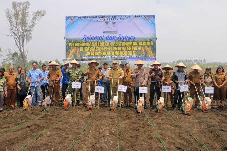 Sijaba Didorong Jadi Model Pertanian Terpadu di Tapanuli Utara