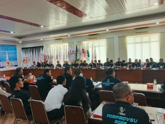 KONI Sumut Matangkan Porprovsu XII 2026, Diikuti 5.393 Atlet dan 28 Cabor