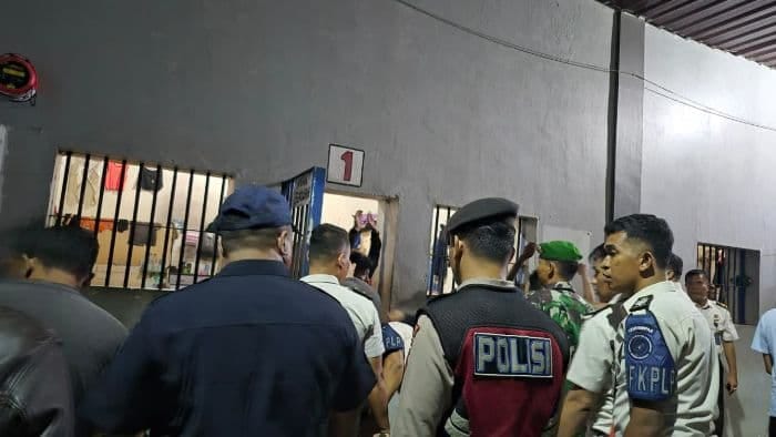 Razia di Lapas Tanjungbalai Asahan, Petugas Temukan Gunting dan Pisau Rakitan