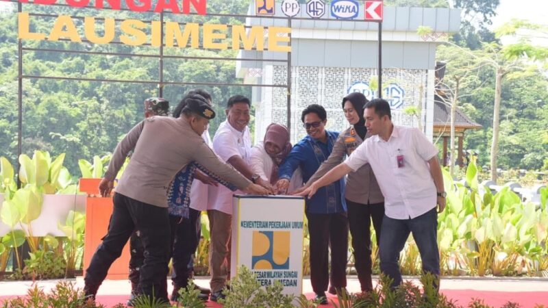 Pengisian Awal Bendungan Lau Simeme di Deli Serdang Resmi Dimulai