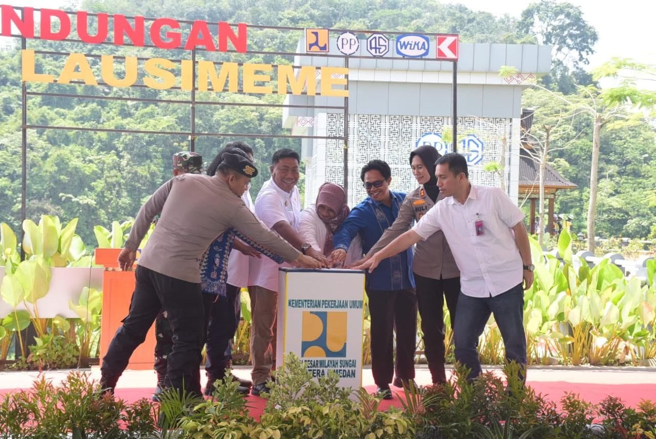 Pengisian Awal Bendungan Lau Simeme di Deli Serdang Resmi Dimulai