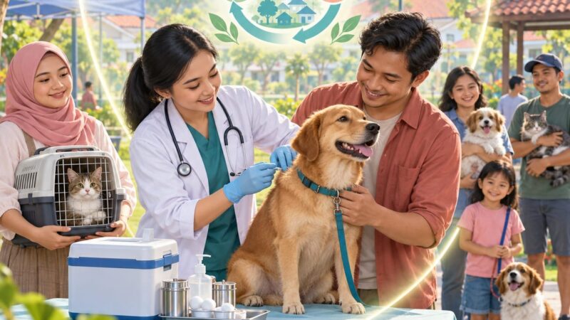 Pemprov Sumut Gelar Vaksin Gratis Untuk Kucing, Anjing dan Monyet