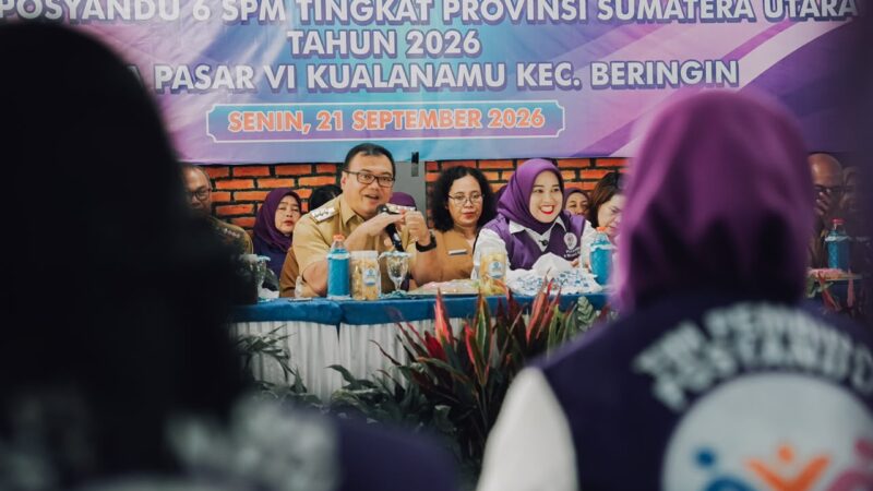 Sipostes Perkuat Inovasi Posyandu 6 SPM di Deli Serdang
