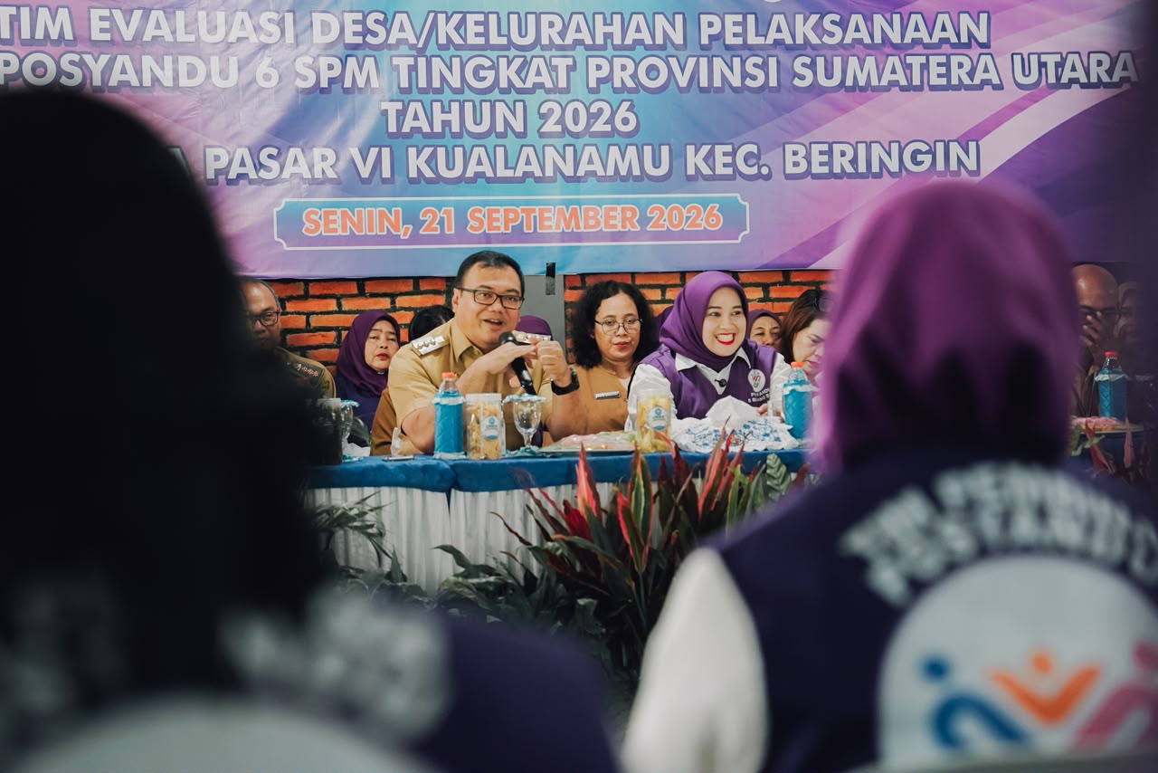 Sipostes Perkuat Inovasi Posyandu 6 SPM di Deli Serdang