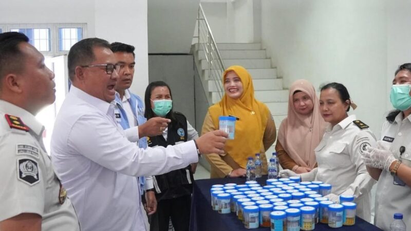 Komitmen Tanpa Celah, Lapas Kelas IIB Lubuk Pakam Pastikan Seluruh Petugas dan WBP Bebas Narkoba