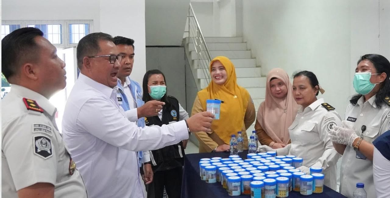 Komitmen Tanpa Celah, Lapas Kelas IIB Lubuk Pakam Pastikan Seluruh Petugas dan WBP Bebas Narkoba
