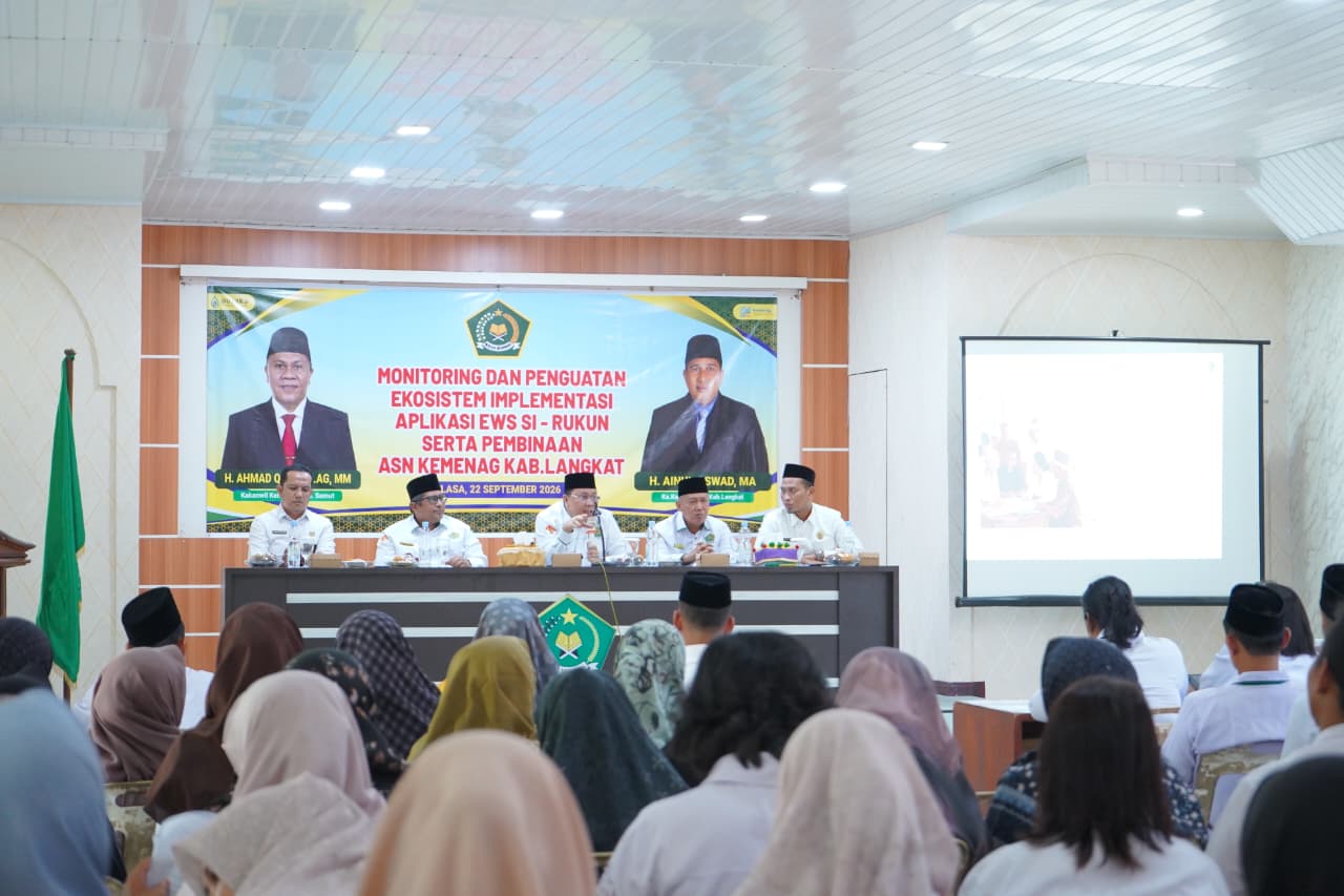 Cegah Konflik Sejak Dini, Kemenag Sumut Perkuat Implementasi EWS SI-RUKUN