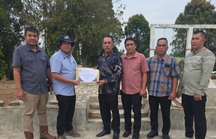 PTPN IV Bangun Jogging Track di Alun-alun Dolok Merawan