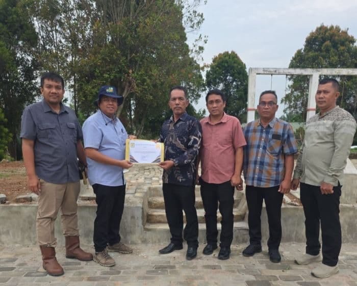 PTPN IV Bangun Jogging Track di Alun-alun Dolok Merawan