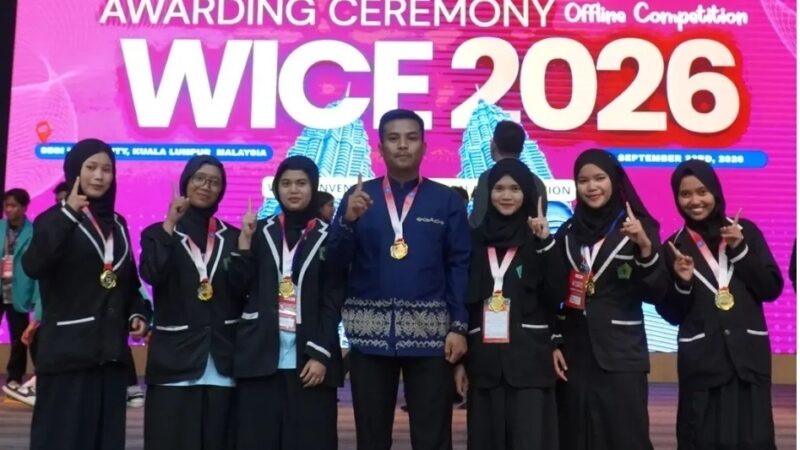 Pelet Ikan Bawa Siswa MAN Karo Raih Medali Emas WICE 2026 di Malaysia