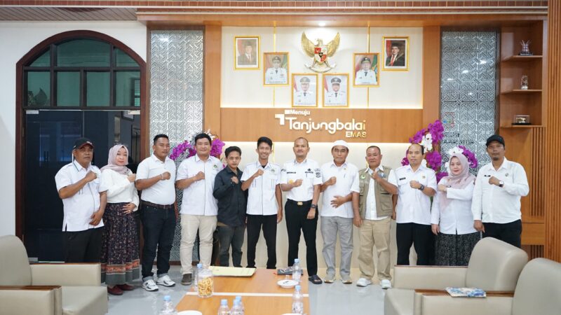 Wakil Wali Kota Tanjungbalai Terima Audiensi Federasi Aquatik Indonesia Sumut dan Kota Tanjungbalai