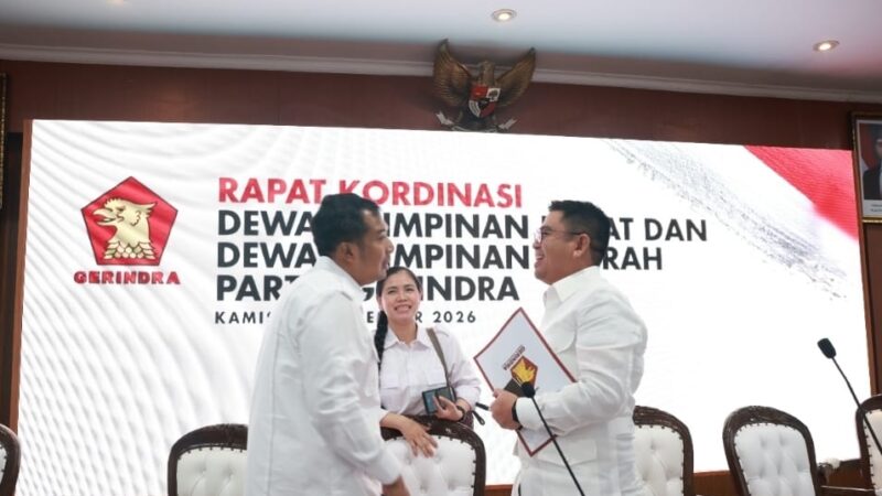 DPD Gerindra Sumut Hadiri Rakor DPP-DPD, Perkuat Konsolidasi dan Sinergi Organisasi