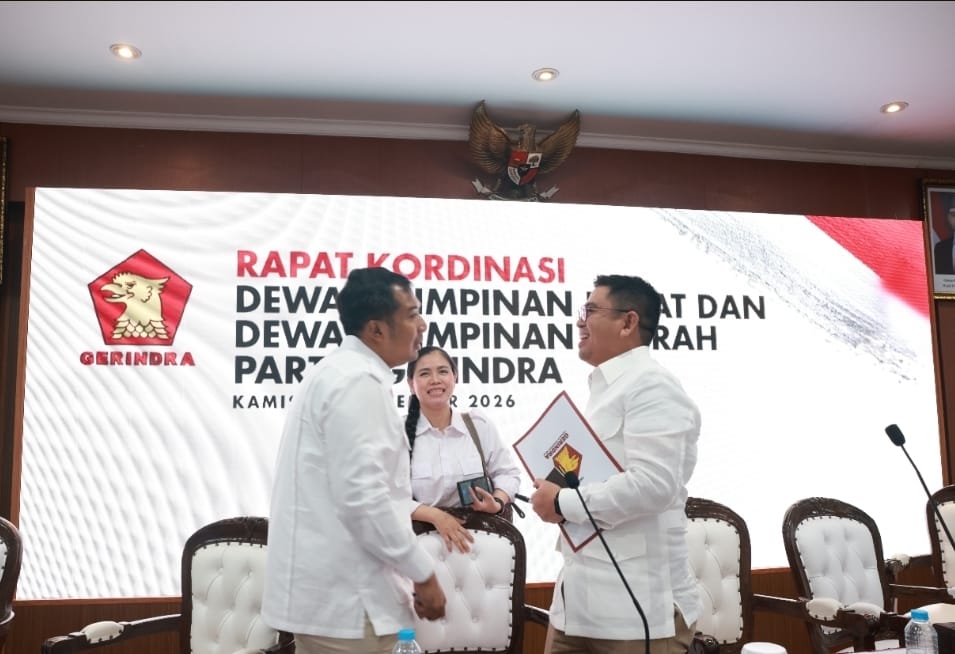 DPD Gerindra Sumut Hadiri Rakor DPP-DPD, Perkuat Konsolidasi dan Sinergi Organisasi