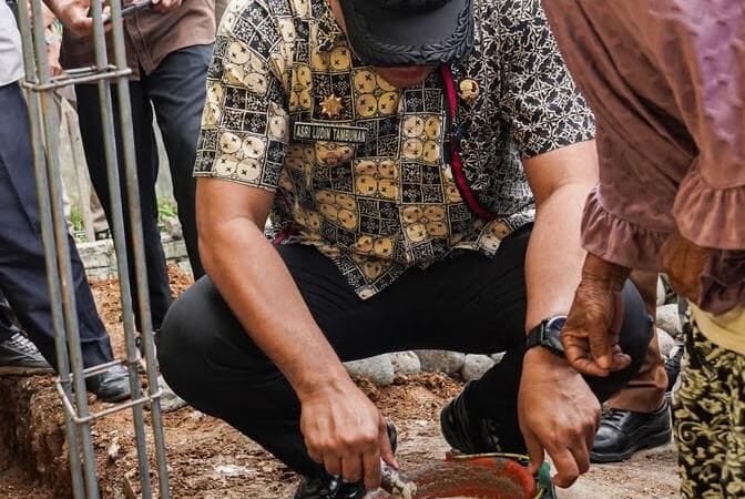 Zakat ASN Deli Serdang Bangun Rumah Layak Huni Nek Ngateni di Namorambe