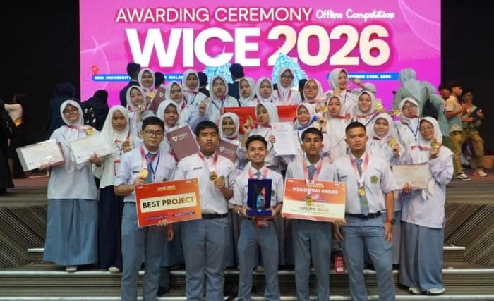 Siswa MAN 1 Medan Borong Lima Medali di Ajang WICE 2026 Malaysia