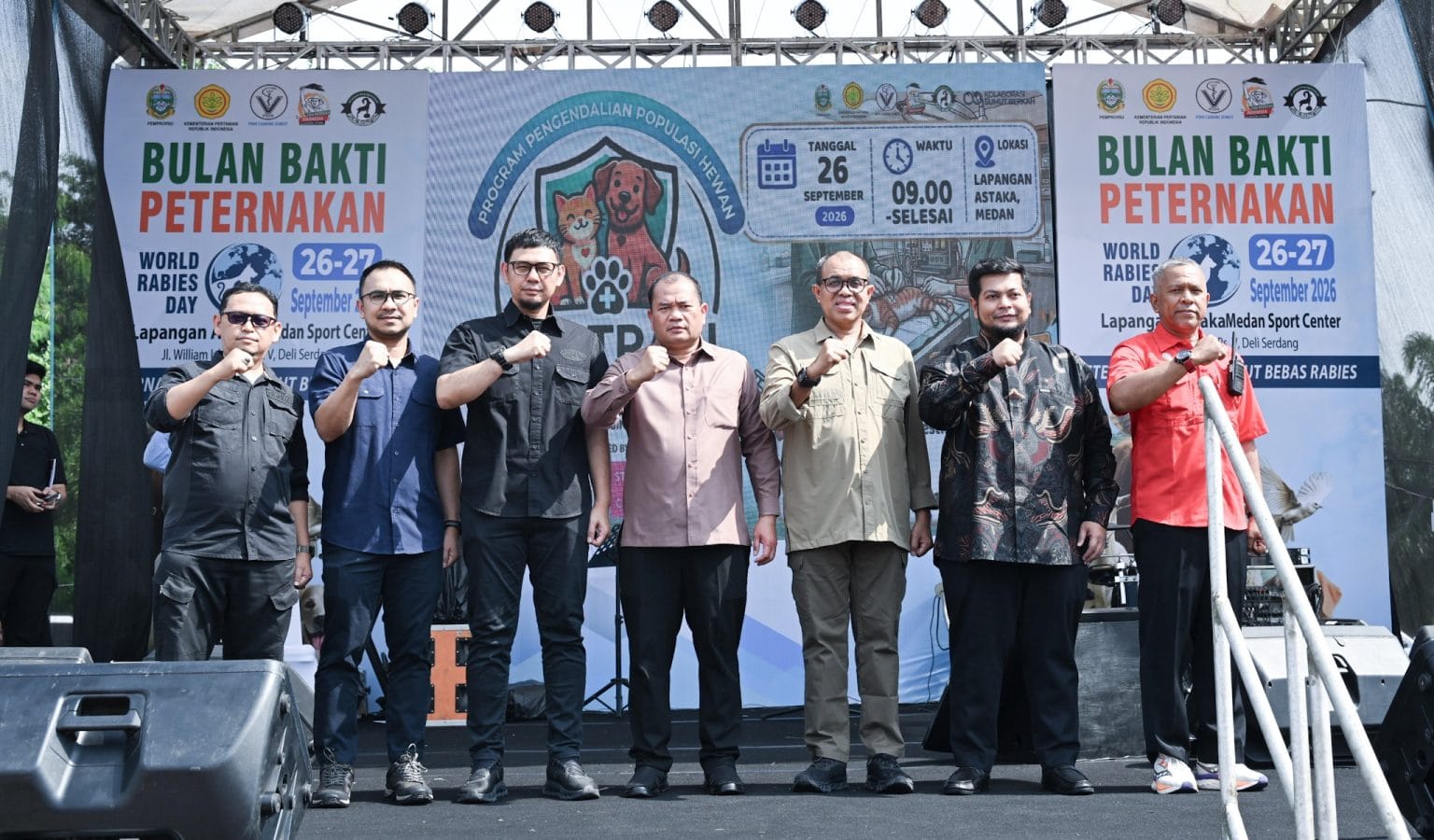 Pemprov Sumut Perkuat Peternakan, Targetkan Bebas Rabies 2030