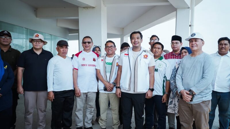 Gerakan ASRI di Islamic Center, Ade Jona Ajak Kader Gerindra Perkuat Gotong Royong dan Kepedulian Lingkungan